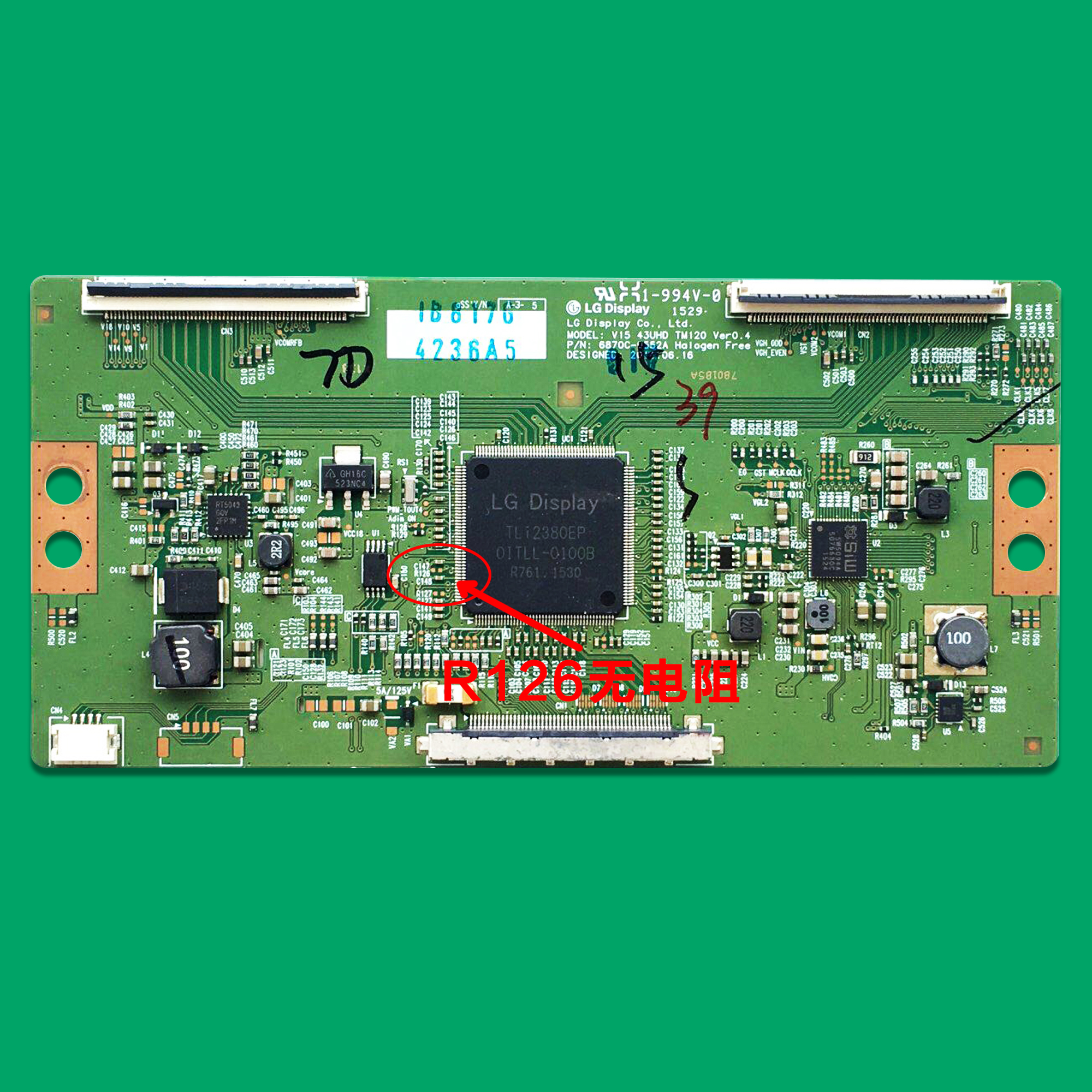 适用微鲸WTV43K1J/43K1G43E6000电视驱动主板逻辑板6870C-0552A/B - 图1