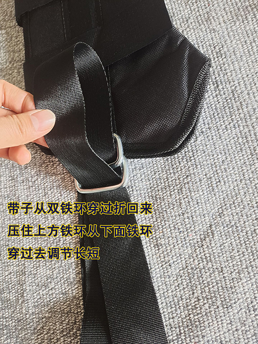 家用加强型吊砖器脚套小腿部拉伸器吊重物踝骨青少年成人增长高 - 图2