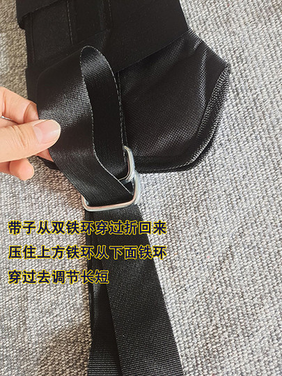 家用加强型吊砖器脚套小腿部拉伸器吊重物踝骨青少年成人增长高