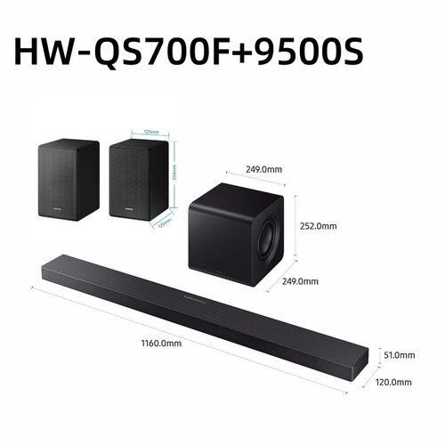 Samsung/三星 HW-Q600F/XZ/QS700F/LS70H/71/Q990H回音壁电视音响 - 图0