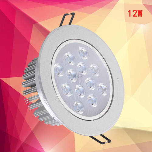 led天花灯射灯嵌入式12w18w21w24wled筒灯开孔12公分15cm16公分 - 图0