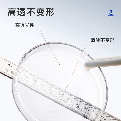 垒固玻璃培养皿实验室高硼硅耐高温超平器皿90 100mm 120mm 150mm - 图2