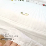 Детская хлопковая простыня для новорожденных, детский стеганый матрас, покрывало, кроватка, увеличенная толщина