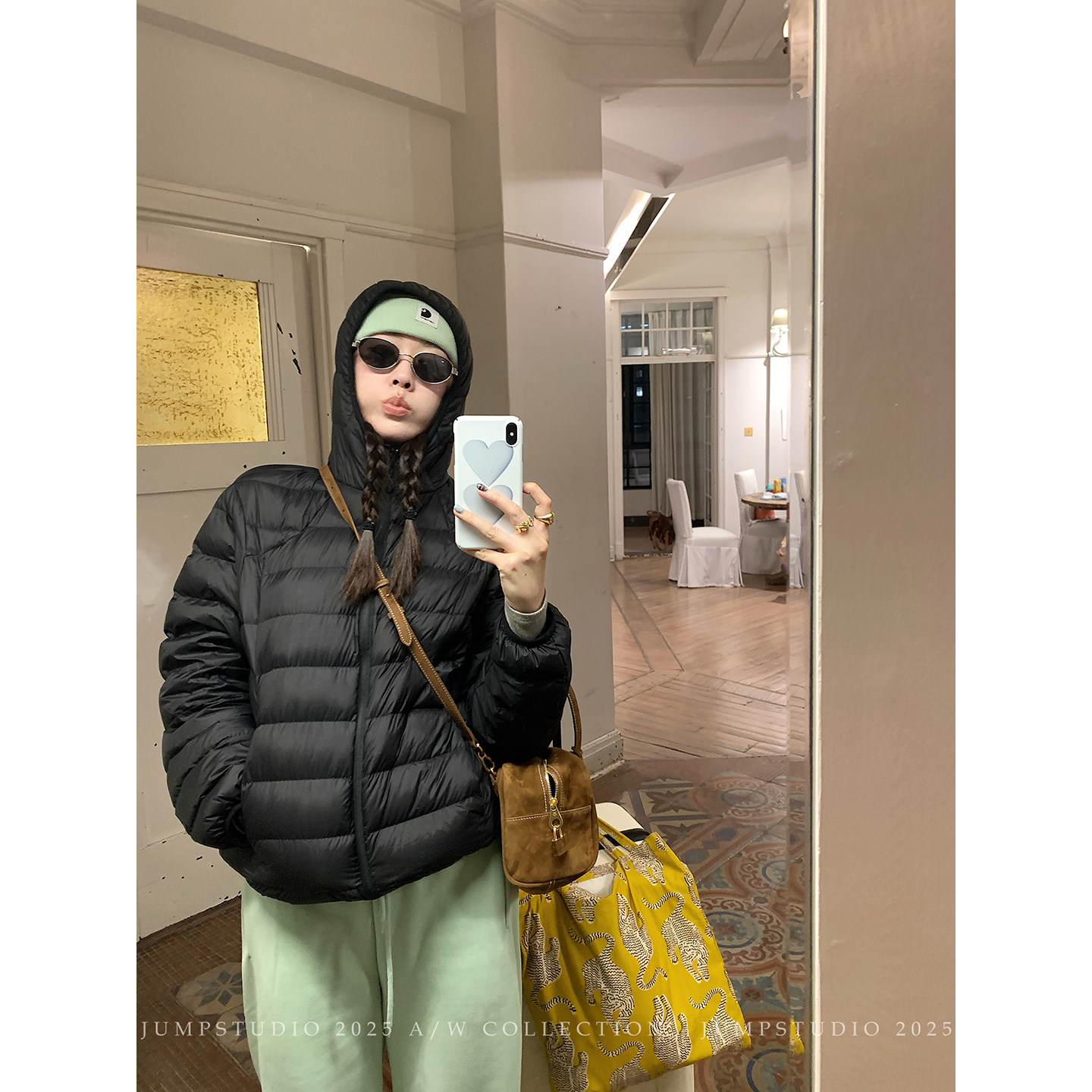 草莓跳 90白鸭绒连帽轻薄排骨羽绒服女冬季宽松保暖加厚短款外套,淘宝优惠券,粉丝福利购,淘宝优惠卷