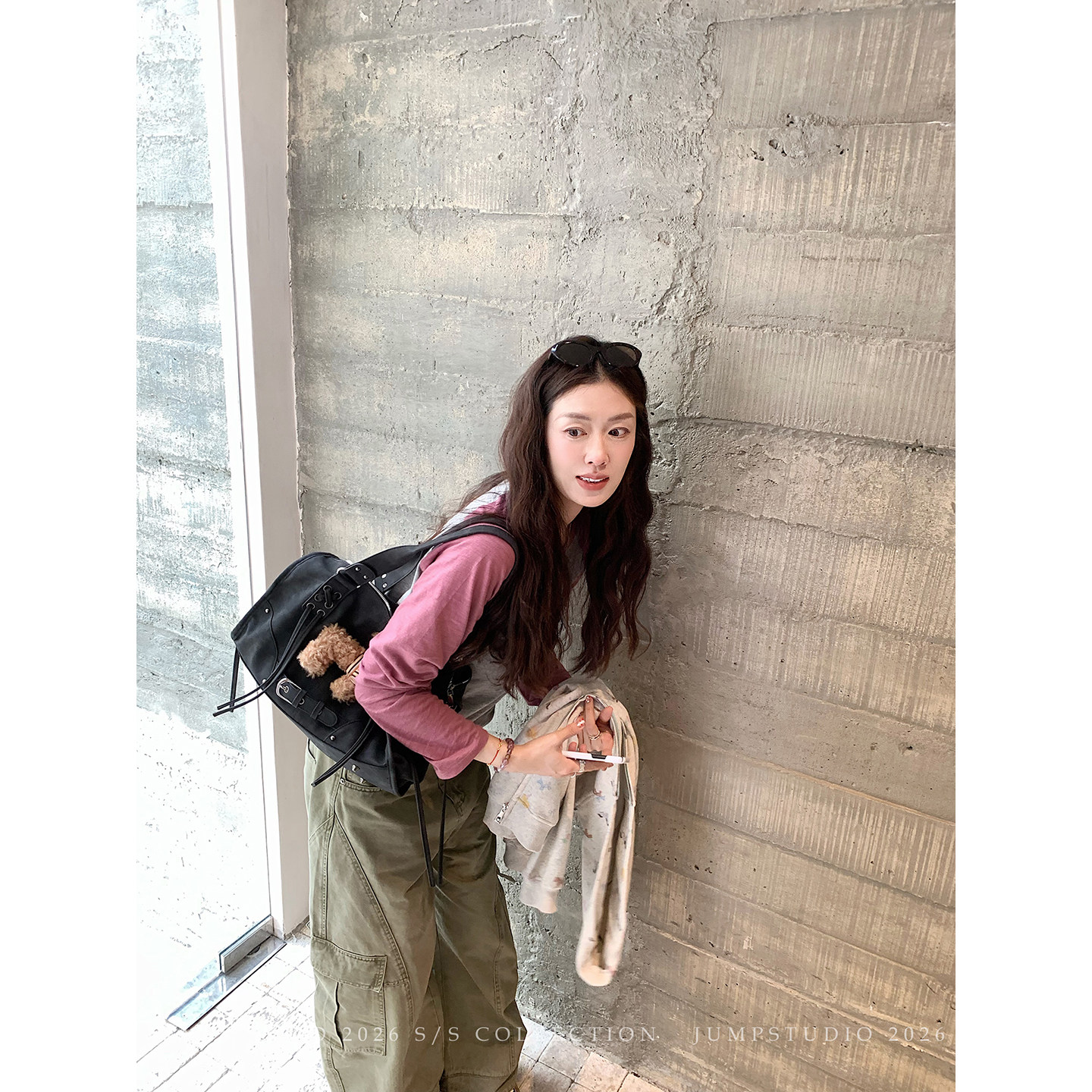 草莓跳1.28 10:00am 摩纳哥街区 复古大口袋工装牛仔裤,淘宝优惠券,粉丝福利购,淘宝优惠卷