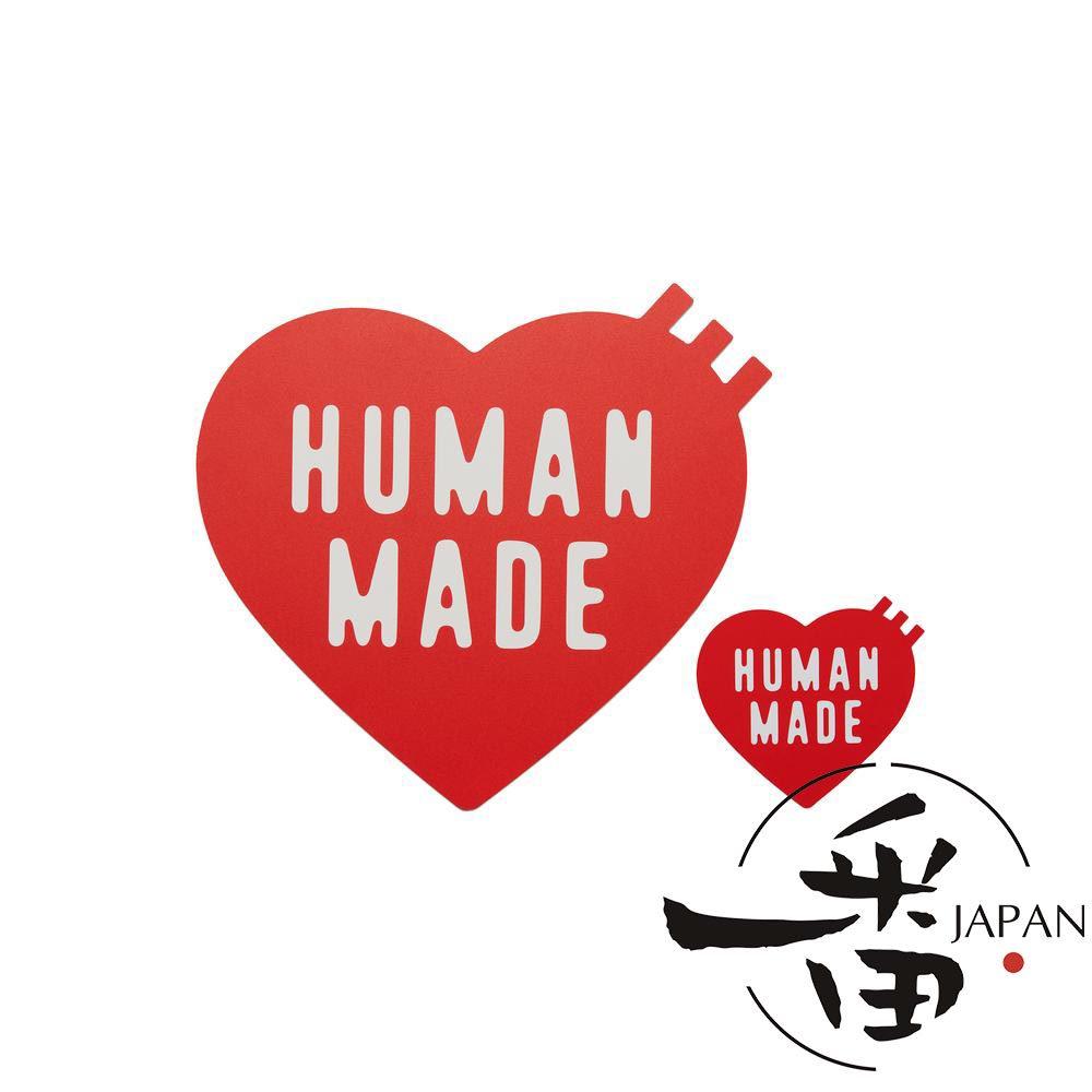 现货 HUMAN MADE HEART CUTTER MAT爱心北极熊艺术杯垫切割垫21SS-图0