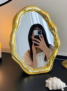 轻奢高级感小镜子家用网红高颜值