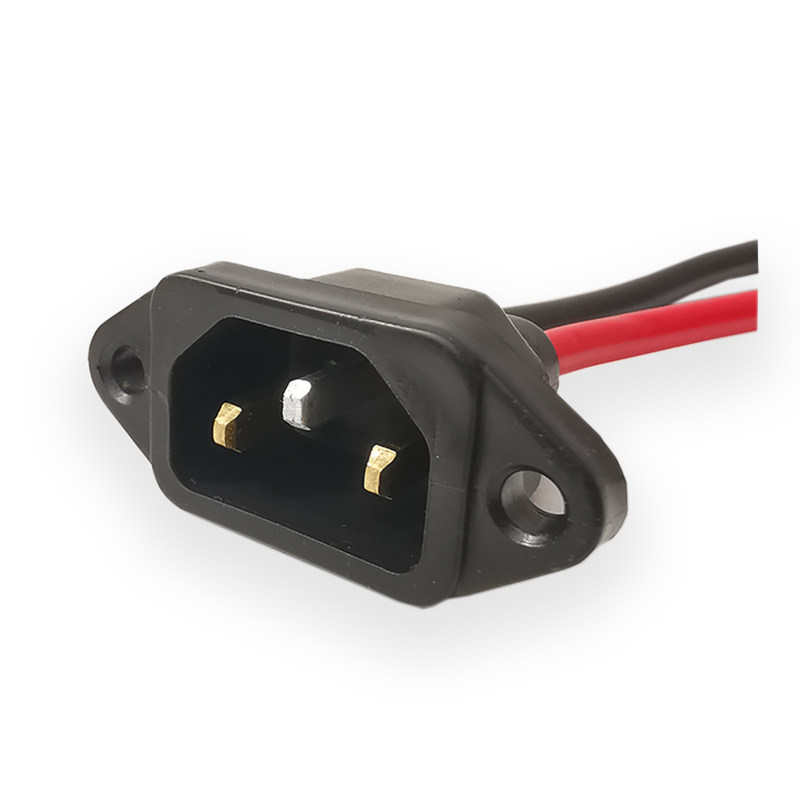电动车电池充电口三轮车充电插座公母头电瓶连接线公T型插头弯头,淘宝优惠券,粉丝福利购,淘宝优惠卷