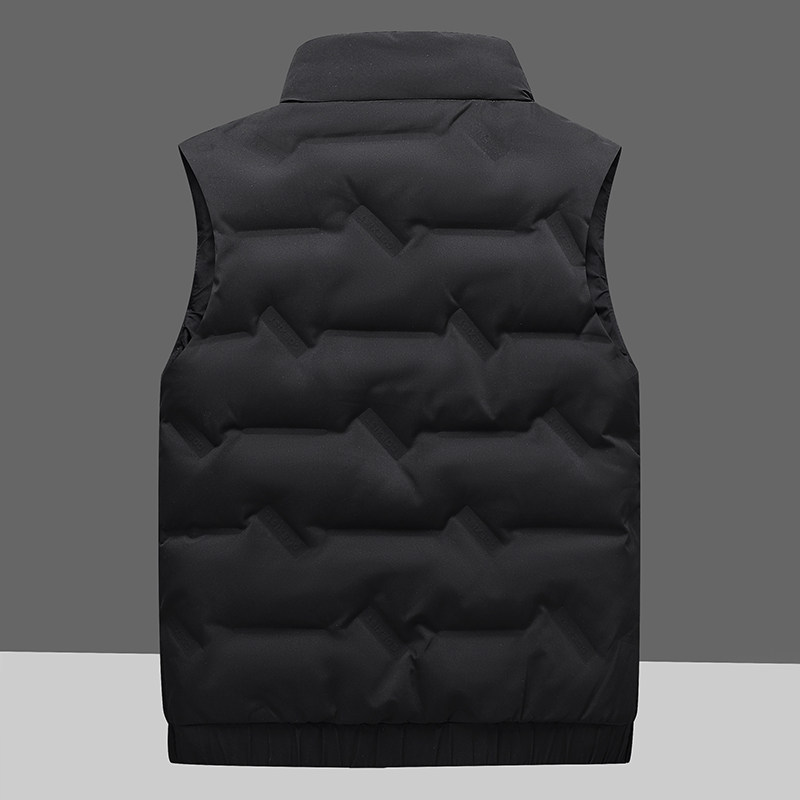 外贸尾单新款大码2025男羽绒服马夹外套潮流时尚简约绒羽绒保暖无,淘宝优惠券,粉丝福利购,淘宝优惠卷