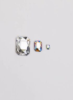 施华洛2602长方八角美甲饰品钻
