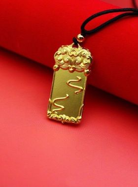 复古电镀金佛头吊坠男女款毛衣