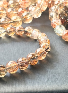 民族风天然狮子发手链云母共