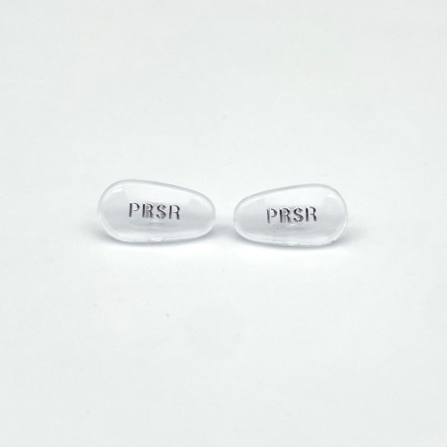Prs 帕沙 眼镜鼻托原装金色银色新款超软硅胶鼻梁垫托叶送螺丝刀 - 图1