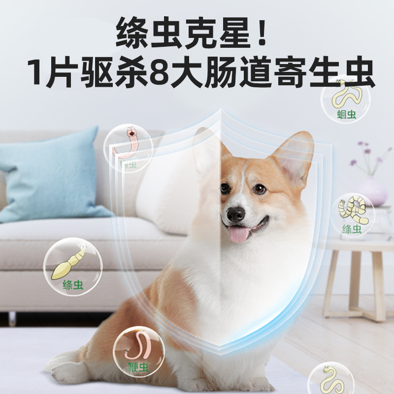 拜宠清狗狗驱虫药体内体外一体宠物泰迪幼犬用内驱福来恩驱虫药狗 - 图2