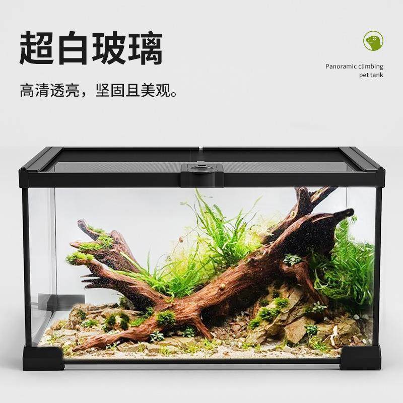 守宫缸爬缸缸乌龟观赏蛇缸饲养鱼饲养宠生态全透缸箱雨林宠物,淘宝优惠券,粉丝福利购,淘宝优惠卷