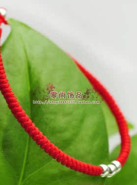 原创金刚结古风本命年红绳手链