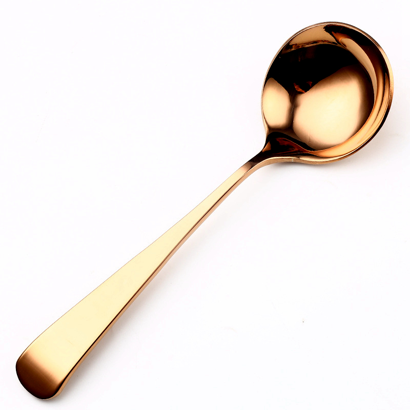 SCAA杯测匙咖啡标准杯测勺304不锈钢杯测匙附收纳袋复古玫瑰勺子 - 图3