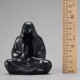 GK Mysterious Man in Black, Faceless Buddha, Meditation, Dark Desktop Ornaments, Game and Anime Peripheral Props