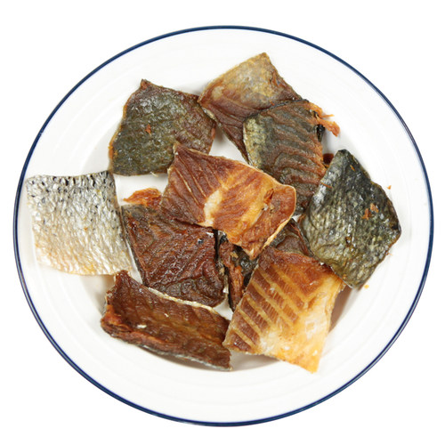 大栗家狗狗零食三文鱼皮风干烘干补钙美毛鱼油卵磷脂宠物泰迪猫咪 - 图3