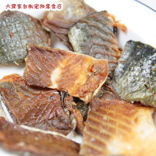 大栗家狗狗零食三文鱼皮风干烘干补钙美毛鱼油卵磷脂宠物泰迪猫咪 - 图0