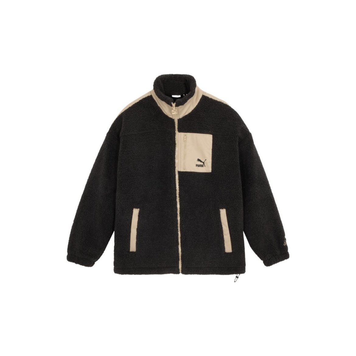 PUMA彪马 男女情侣同款仿羊羔绒立领运动休闲外套 SHERPA 625525,淘宝优惠券,粉丝福利购,淘宝优惠卷