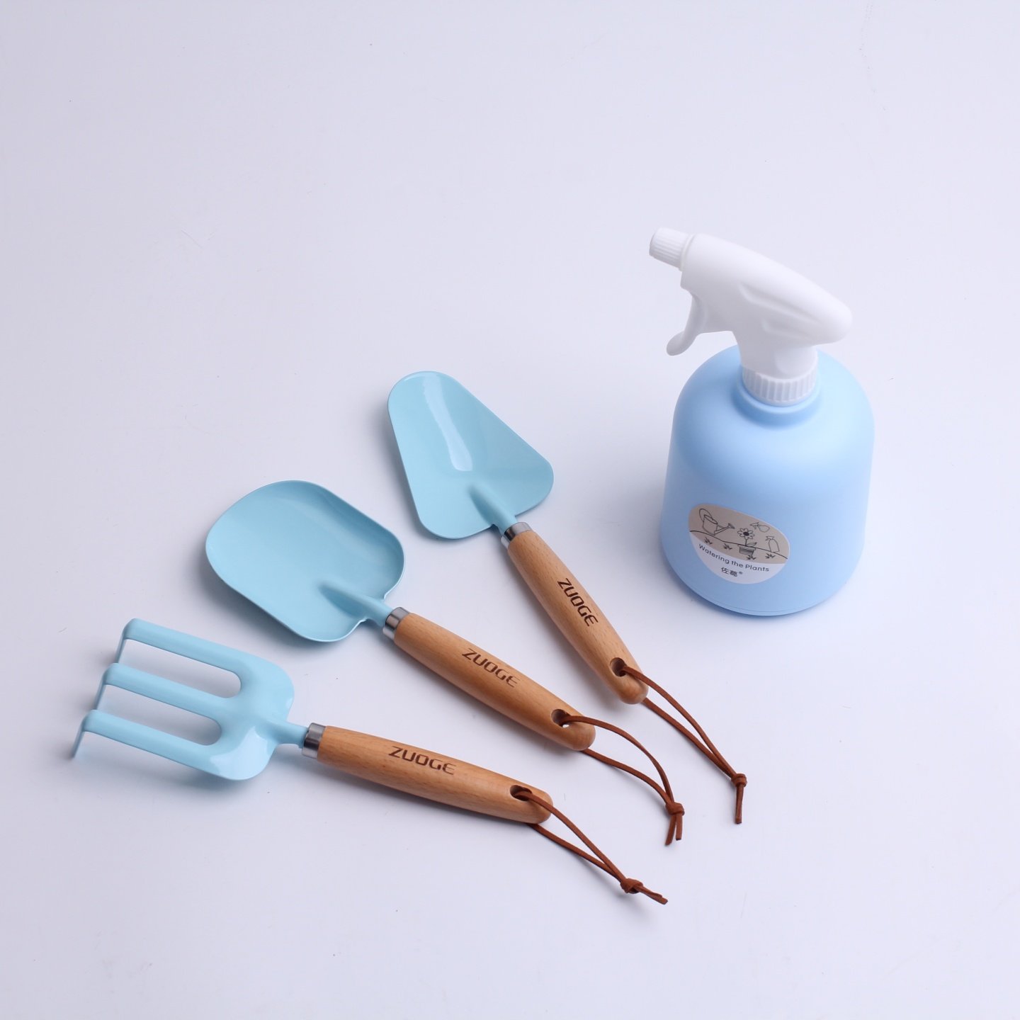 园艺铲子三件套幼儿园铁锹水壶儿童种植角小工具沙滩桶挖沙土玩具,淘宝优惠券,粉丝福利购,淘宝优惠卷