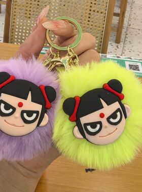 哪吒毛绒公仔挂件小礼品实用赠品