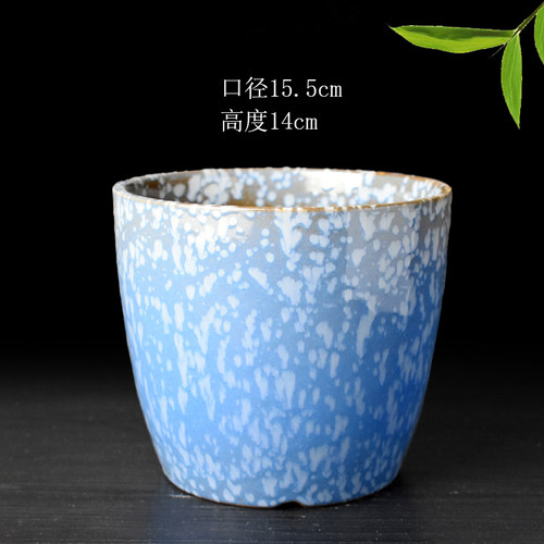 水仙花盆陶瓷无孔睡莲绿萝铜钱草水培植物花盆简约创意个性多肉盆 - 图2