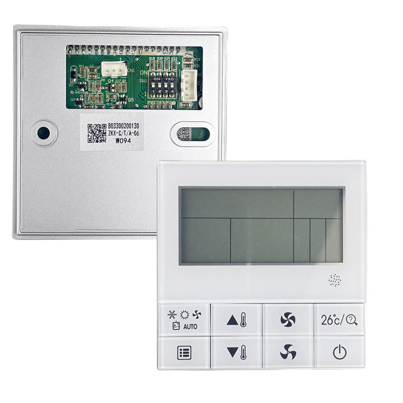 原装志高开利风管机多联机空调控制面板ZKX-C/T-06线控器SP-D165 - 图2