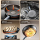 Aistar magic stone has titanium and is not afraid of shoveling pan frying pan household frying pan induction cooker gas