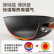 ASD hammered titanium iron pot for home use without boiling the pot