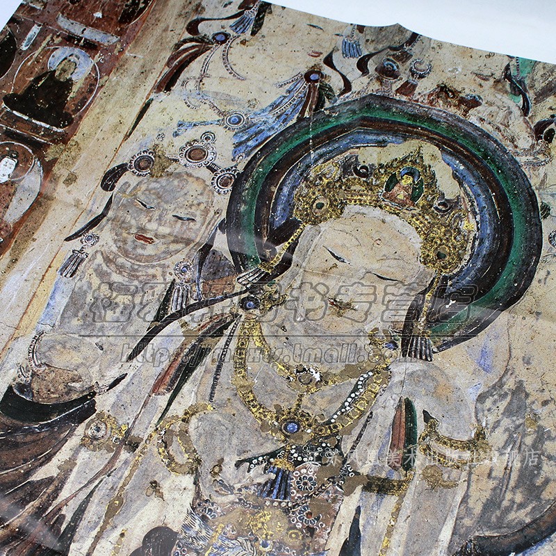 【20册】敦煌莫高窟艺术高清大图敦煌壁画艺术绘画中国线描临摹佛像人物飞天仕女初中盛晚唐代绘画艺术敦煌莫高窟书籍-图0