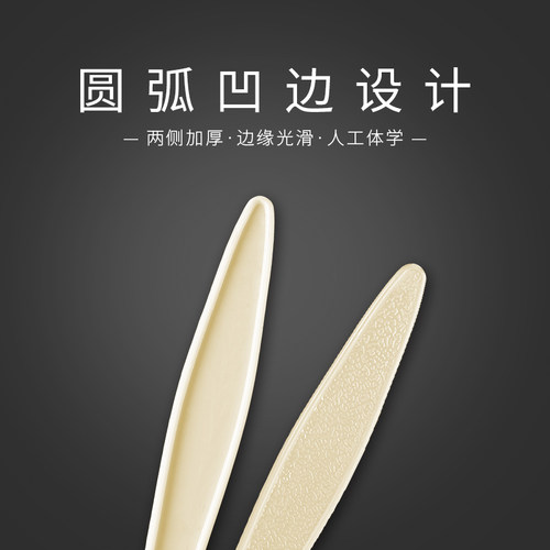 一次性勺子透明塑料小黄勺小汤勺冰淇淋勺冰激凌蛋糕勺啫喱勺 - 图0