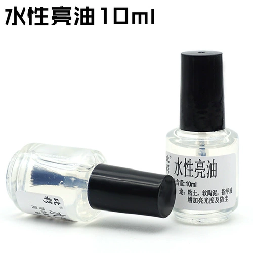 Прозрачная глина на водной основе без запаха, быстрое высыхание, долговременный эффект