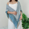 Women's high-end linen scarf summer