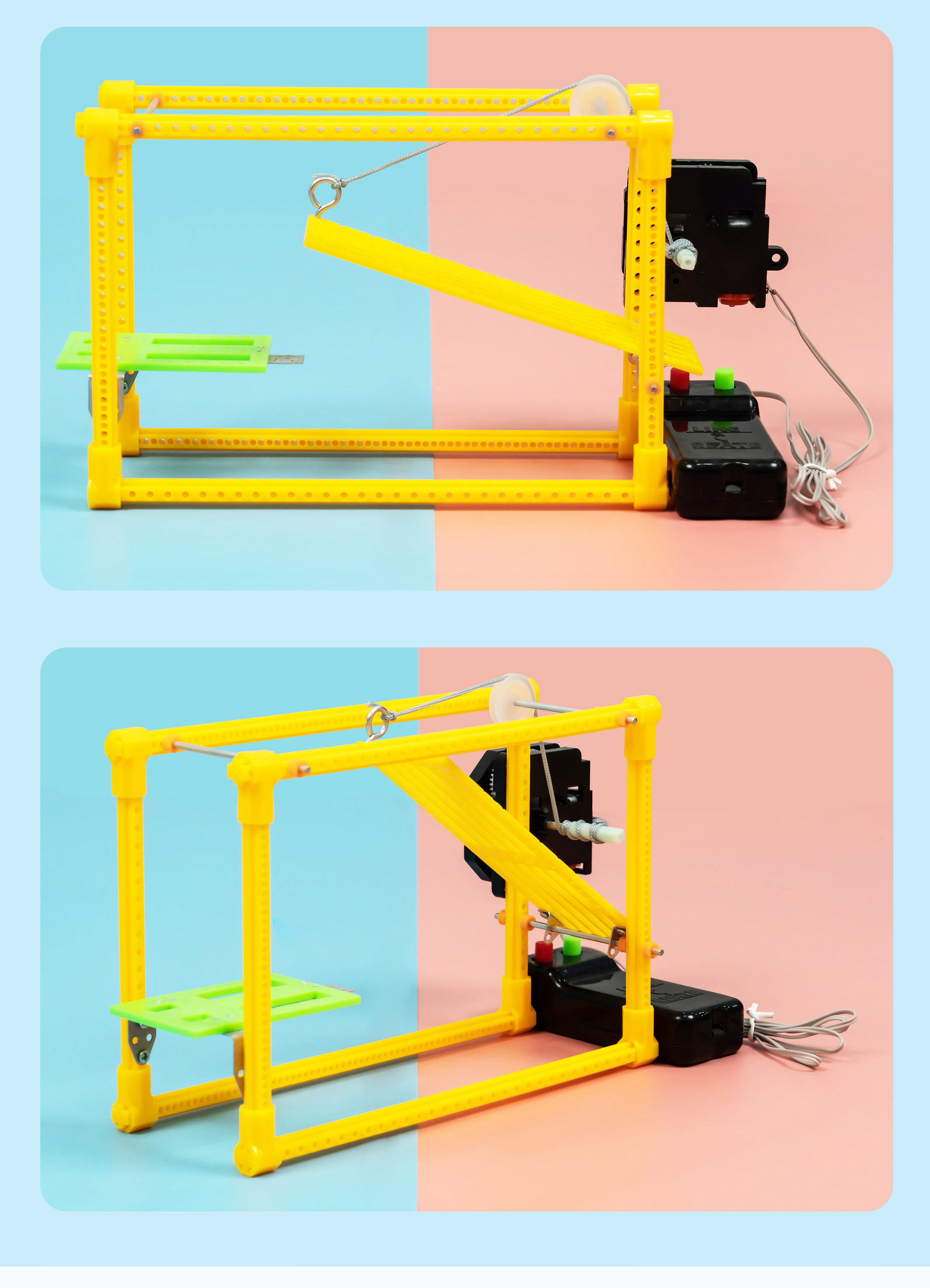 diy升降桥科技小制作小发明 小学生电动科学手工自制材料创新作品