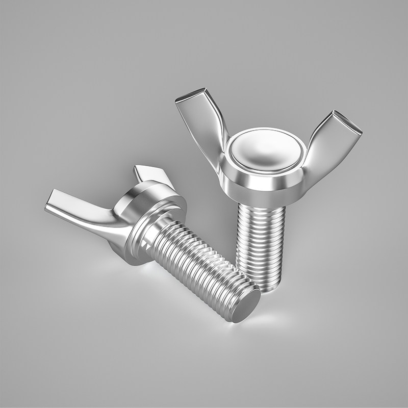 蝶形螺丝304不锈钢碟形型羊角蝴蝶元宝手拧螺丝螺栓M3M4M5M6M8M10,淘宝优惠券,粉丝福利购,淘宝优惠卷