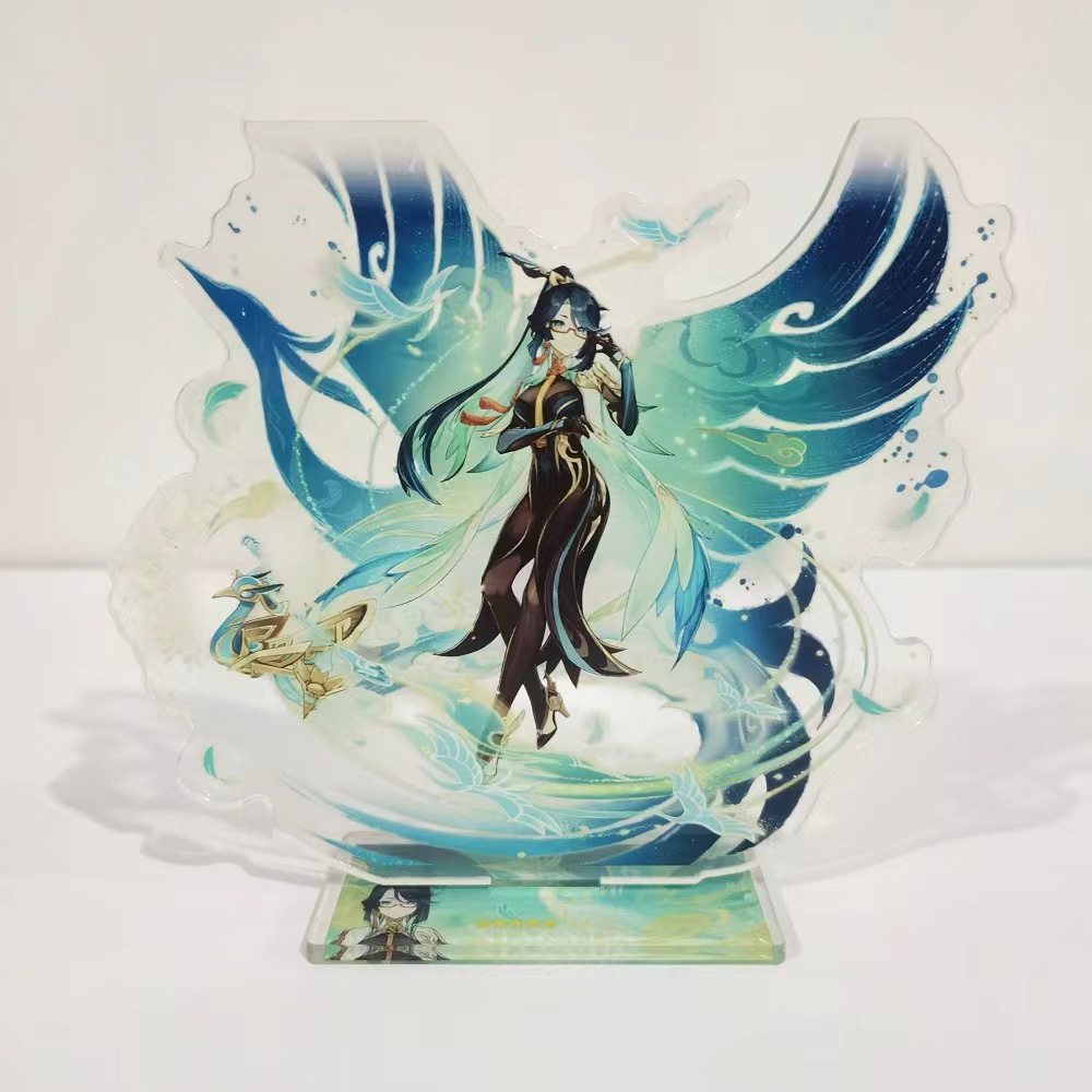 原神立牌游戏周边摆件枫丹纳塔新角色阿蕾奇诺娜维娅千织闲云钟离,淘宝优惠券,粉丝福利购,淘宝优惠卷