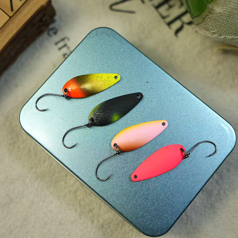 微物纯铜金属勺型瓜子亮片假饵 3cm2g浅水溪流翘嘴马口鳟鱼路亚饵,淘宝优惠券,粉丝福利购,淘宝优惠卷