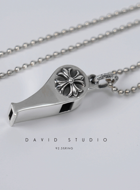 吊坠项链纯银毛衣链情侣