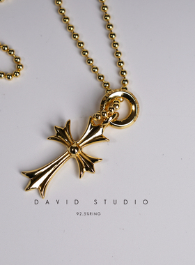 david纯手工定制22kins真金项链