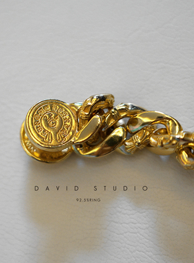 david22k潮流手链男款粗矿
