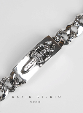 情侣手链ins粗矿百搭情侣