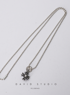 davidstudio十字花韦雪同款吊坠