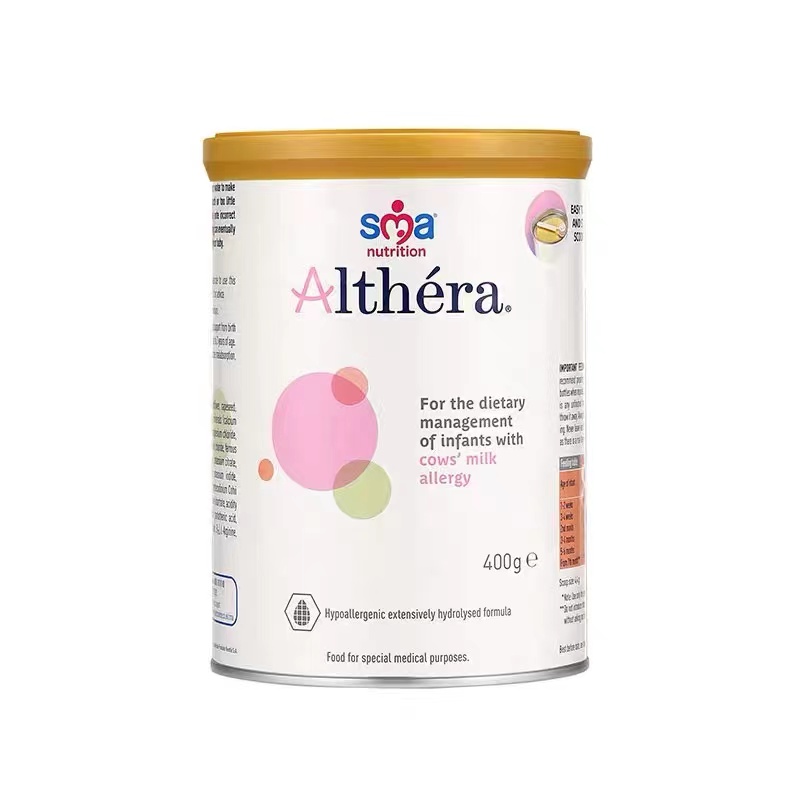 英国雀巢肽敏舒Althera配方深度水解奶粉低乳糖宝宝抗过敏400g/罐 - 图3