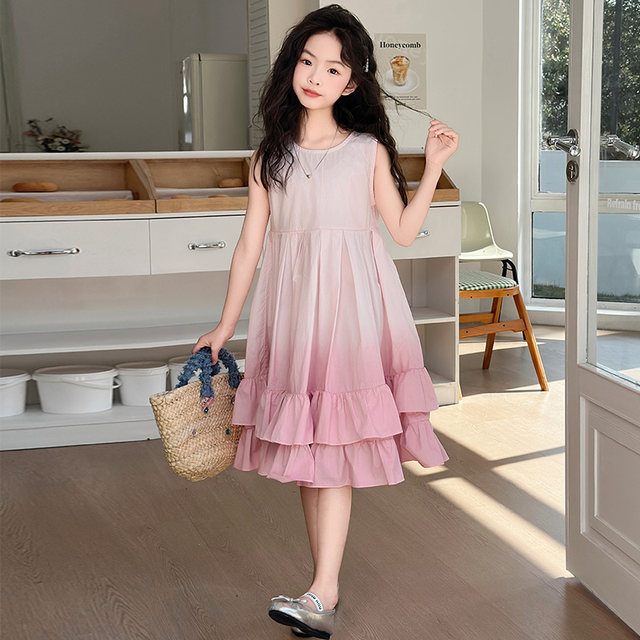 Sleeveless vest cotton dress Sleeveless vest cotton dress