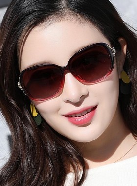 偏光太阳镜时尚狐狸头墨镜