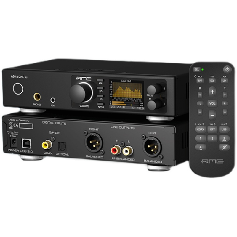 RME ADI-2 DAC fs /PRO FS R BE 黑HIFI ADDA解码器 音频接口声卡 - 图1