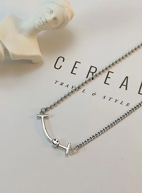 ins潮嘻哈百搭星星大象项链