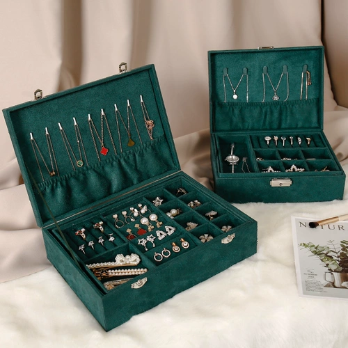 Коробочка для хранения, вместительная и большая коробка для хранения, большие брендовые высококлассные изысканные серьги